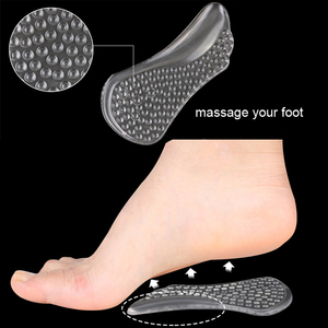 Lavabile non slip trasparente pu massaggio del piede alto supporto del piede piatte plantare plantare ortopedico per gli uomini e le donne scarpa - Product Image 5