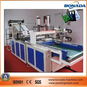 High Speed Full Automatic Plastic Carry Bag Making Machine