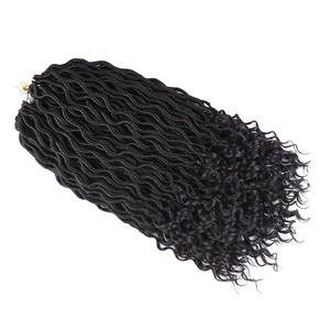 Faux locs <span class=keywords><strong>synthétiques</strong></span>, tresses au crochet, tresses de déesse, torsades, cheveux bouclés aux extrémités, <span class=keywords><strong>dreadlocks</strong></span> ondulés, cheveux pour tresses au crochet - Product Image 3