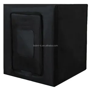 Portable Photo Studio - Professional LED Light Box Foldable Tent Kit - 60cm x 60cm x 60cm 50W (5500K)