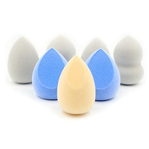 Éponge <span class=keywords><strong>de</strong></span> beauté floquée double couche velours duveteux, mélangeur <span class=keywords><strong>de</strong></span> maquillage en microfibre - Product Image 6