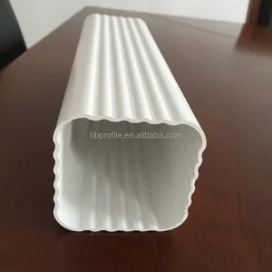 Factory Sale PVC Rain Gutter Light重量簡単インストール筋膜パネル