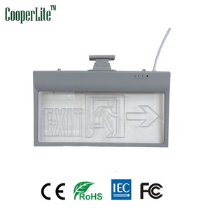Colgante de Led de <span class=keywords><strong>señal</strong></span> de salida de luz de emergencia 5 W Led de <span class=keywords><strong>señal</strong></span> de salida de batería recargable - Product Image 1
