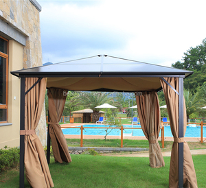 Bán buôn 3*3 PC nhôm gazebo Board thiên nhiên áp lực xử lý Gỗ Ngoài Trời gazebo bởi Chiết Giang - Product Image 2