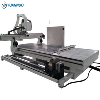 YN 1325 2030 chine Offre Spéciale Servo moteur Table à vide automatique Atc 3d sculpture sur bois porte armoire meubles Cnc routeur machines