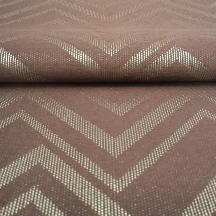 Tissu jacquard, brun pour matelas à diamant italien, offre spéciale,