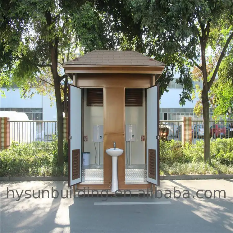 Hysun-baño portátil para exteriores, baño móvil prefabricado, para parks y casas