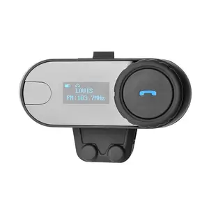 TCOM-SC Bluetooth motosiklet kask 800M interkom ekran su geçirmez handsfree kulaklık çin üretici