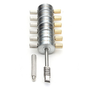 Fournitures de serrurier automatique de haute qualité Pick de verrouillage automatique Lecteur à 6 cylindres Outils de sélection de verrouillage <span class=keywords><strong>automobile</strong></span> Outil de serrurier - Product Image 6