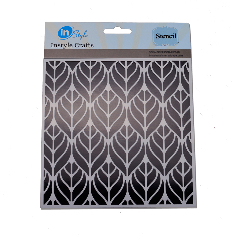 Plastic planner stencils for bullet journal