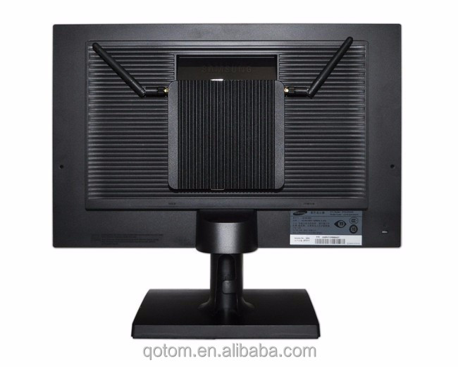 12 V micro PC avec Bay Trail J1900 Quad core 2 Ghz soutien 2.5 polegada SATA HDD et SSD msata client léger