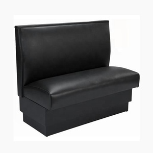 (SP-KS119) ชุดบูธร้านอาหารแดงแบบอเมริกันย้อนยุคชุดรับประทานอาหารค่ำสำหรับงานจัดเลี้ยงที่นั่งในโรงอาหารหนัง PU ราคาถูก - Product Image 2