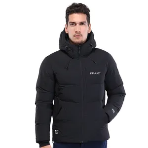 Chaqueta gruesa y cálida para hombre, abrigo de relleno 2022, diseño de moda, invierno, Aire libre, 700