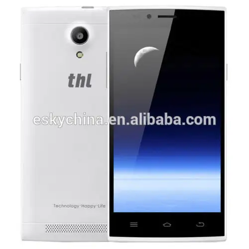 Thl t6s 5.0" 5 polegadas mtk6582 quad core android 4.4.2 3g smart telefone móvel 8mp cam 1gb ram 8gb rom wcdma