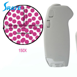 測定スケール付きMG10081-2D 150XLEDポケット顕微鏡 - Product Image 3
