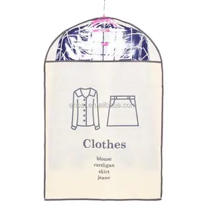 Encai جديد نمط معلق للملابس تغطية نوعية جيدة الملابس الغبار غطاء