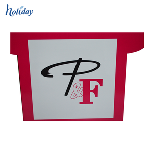 Promozione Carta Pegboard Ganci di Visualizzazione, Free Standing Cartone Ganci di Visualizzazione per Gli Accessori - Product Image 4
