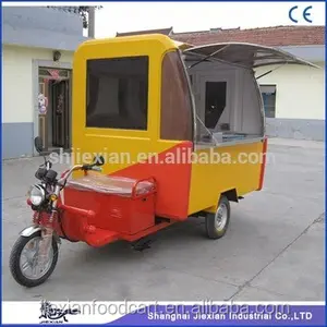 JX-FR220GA sweet corn cart mobile kiosk and push cart fast food cart