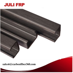 פרופיל סיבי פחמן 3 k סיבי פחמן U-ערוצים, אני קורות - Product Image 3