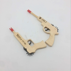 Giocattolo di <span class=keywords><strong>Legno</strong></span> a Forma di Pistola per Bambini, Vendita all'Ingrosso, <span class=keywords><strong>Hobby</strong></span> Educativi - Product Image 5