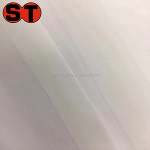 100% tái chế voan/rPet 75D * 75D cao Twist ngọc trai voan cho phụ nữ Ăn mặc - Product Image 3