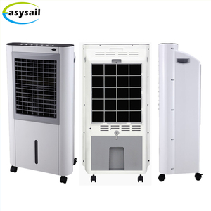 Điện xách tay 3-tốc độ anion ion Máy lọc không khí bay hơi tạo độ ẩm Ice Cooler Fan 4 Caster bánh xe 7.5 giờ hẹn giờ - Product Image 1