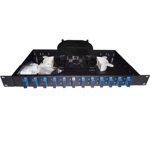 Panel de Conexiones de <span class=keywords><strong>Fibra</strong></span> Óptica de 1U y 19 Pulgadas, 12 Núcleos, Adaptador LC SC, Montaje en Rack ODF, <span class=keywords><strong>sin</strong></span> Adaptador - Product Image 3