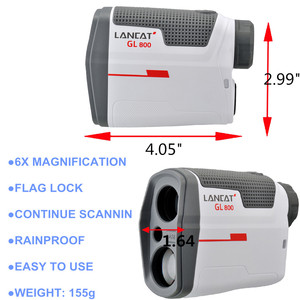Pacecat 600m Golf Telemetro con Pin In Cerca di 6X Ingrandimento A Lunga Distanza Telemetro - Product Image 2