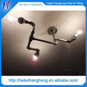 Tables et chaises pieds avec 1/2 " tuyau en acier galvanisé parole bride de tuyau raccords pour jardin fonte - Product Image 6