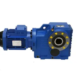 Nhỏ Marine Gear Box Gear Reducer Rỗng Trục Giảm Hộp Số K Series Công Nghiệp Xoắn Ốc Hộp Số Bevel Giảm Hộp Số