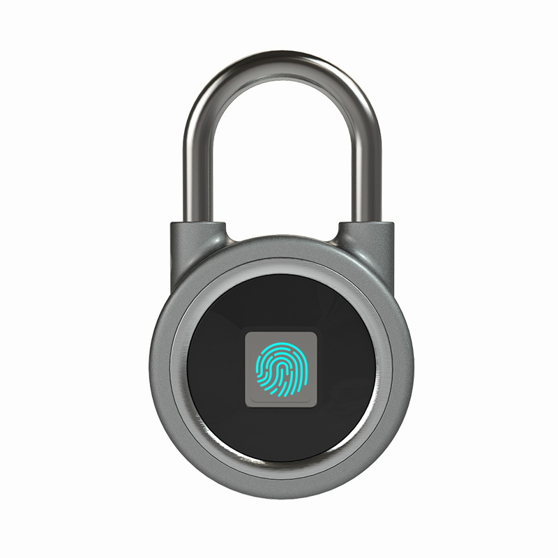 Padlock3.0 New Arrival Anytek keyless fingerprint padlock IP65 waterproof USB charge smart padlock