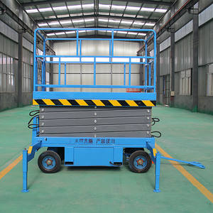 4 M 500Kg Ponsel Scissor Lift/Lift Hidrolik/Lift Lift Digunakan untuk Kerja Udara - Product Image 2