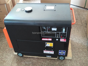 5KW/6 KWDAC PODER SILENT TIPO de GENERADOR DIESEL REFRIGERADO por aire de la SERIE - Product Image 3