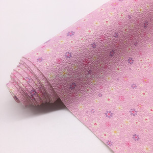 Materiale in <span class=keywords><strong>pelle</strong></span> sintetica con fiori goffrato in finta <span class=keywords><strong>pelle</strong></span> sintetica per la creazione di scarpe da te - Product Image 4