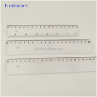 Règle en plastique promotionnelle pour l'école, 15 cm, 20 cm, 30 cm