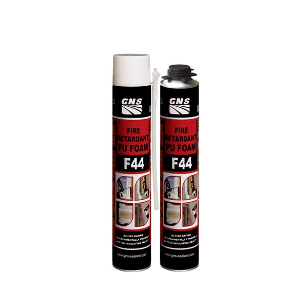 GNS pu polyurethane B2 fire resistant foam spray adhesive