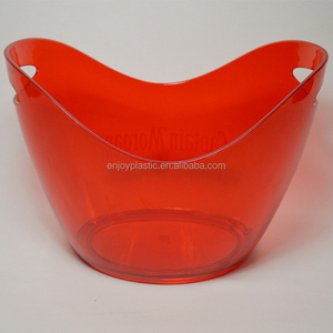 Seau à glace géant en plastique acrylique pour les boissons pour les fêtes et les divertissements en plein air - Product Image 6