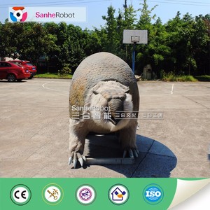 Sanhe vida robot tamaño vivid animatronics glyptodons prehistoria resina de tamaño animal para la venta - Product Image 4
