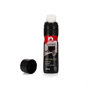 BK 8830 BIKI Hot selling Black Brown Neutral Liquid Shoe Polish Good Quality Quick Shine 75ml Low Price for Leather Quick Shiner