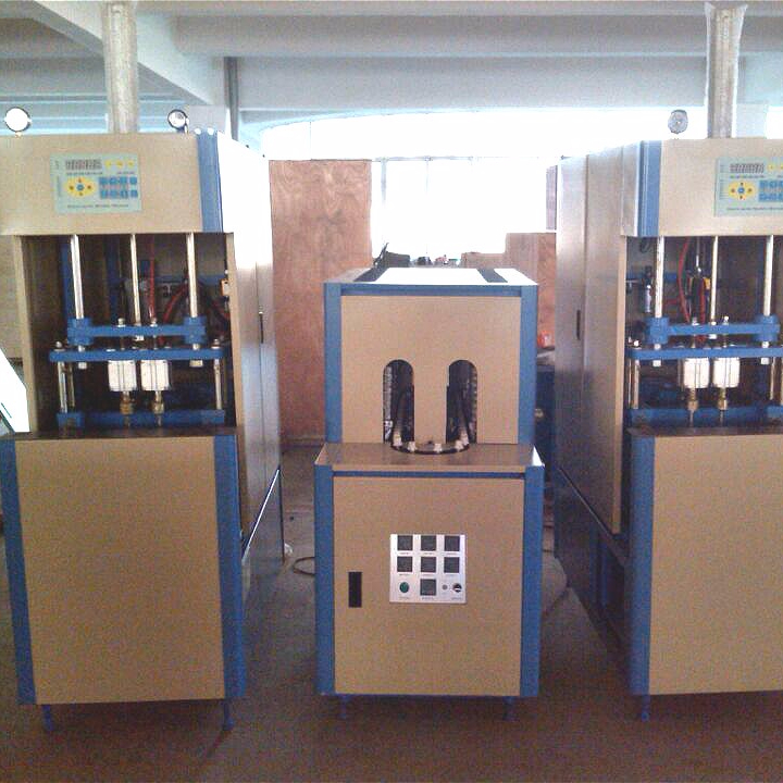 HZ-880 полуавтоматическая pp машина для выдувания бутылок