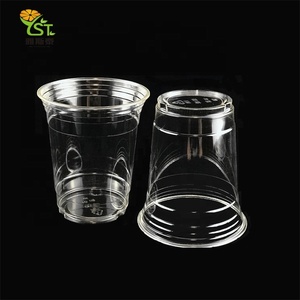 أكواب شفافة قابلة للتحلل الحيوي 100% من مادة PLA مع إمكانية طباعة شعار مخصص - Product Image 6