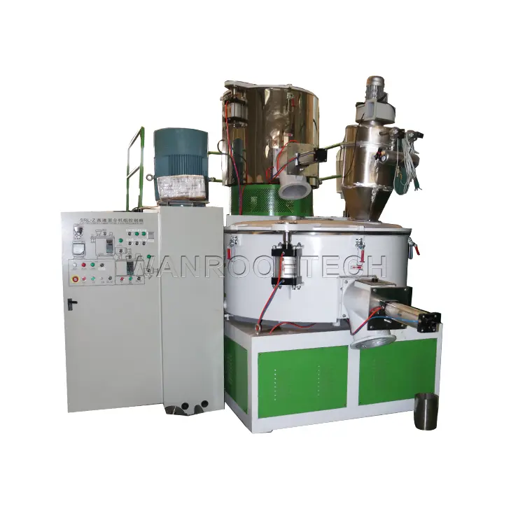 Máquina mezcladora de polvo de plástico, sistema de mezcla de PVC, 100-2000 kg/h, en venta