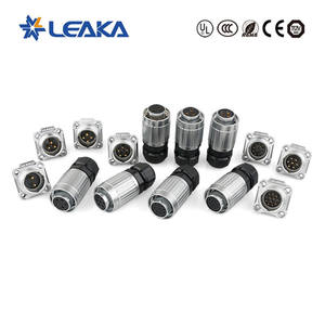 Connecteur BNC étanche IP67 20M, divers styles, 9 broches, utilisation audio-vidéo, haute stabilité mécanique, boîtier en résines techniques - Product Image 2