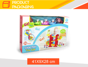 24 pz assemblato giocattolo per bambini <span class=keywords><strong>cars</strong></span> race track con <span class=keywords><strong>pista</strong></span> animale auto - Product Image 6