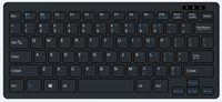 Keyboard Mini Nirkabel USB 2.4g Terbaru, Ukuran Kecil, Tipis, Portabel untuk Laptop/PC