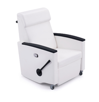 Canapé de relaxation en cuir pu pour bureau, meuble d'hôpital, fauteuil médical, inclinable, hauteur