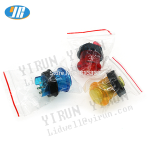 Sıcak satış yüksek kalite 28mm <span class=keywords><strong>5</strong></span> & 12V işıklı <span class=keywords><strong>Arcade</strong></span> Led düğme ile en iyi LED ışık - Product Image 6