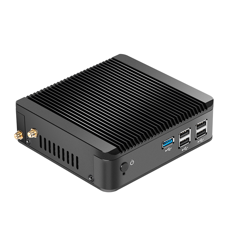 XCY Мини ПК Celeron J1900 2,0 ГГц четырехъядерный мини linux встроенный настольный компьютер