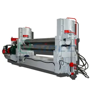 used plate bending machine,sheet plate bending machine,4 roller hydraulic plate rolling machine