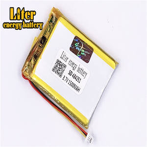 Connector 1,0-<span class=keywords><strong>3</strong></span> p <span class=keywords><strong>3</strong></span>,7 V 484251 1500 mAh rechargeable LiPo battery solar Li ion polymer lithium battery with PCM - Product Image 1